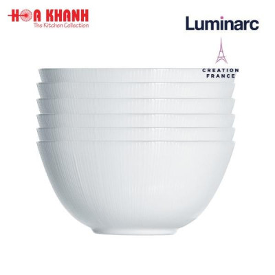 Tô Thủy Tinh Luminarc Diwali Lines 18cm - Bộ 6 tô - Q1672
