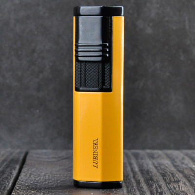 Vỏ Hột Quẹt Bật Lửa Khò 2 Tia C.ohiba Lubinski SK33 cob3020 Kèm Đục I Ga Tiện Lợi Đẹp Độc Lạ - Dùng Gas Cao Cấp