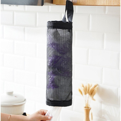 Túi Lưới Treo Tường Đựng Bọc Rác/Túi Rác - Túi Lưới Đựng Bao Nilon Treo Tường, giỏ Lưới Đựng Túi Rác Dạng Ống Dài Tiện Lợi - Tặng Kèm Móc Treo - HÀNG CHÍNH HÃNG MINIIN
