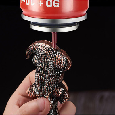 Vỏ Hột Quẹt Bật Lửa Khò Ga 873 Tia Lửa Xanh Họa Tiết Cực Độc Cực Độc - Màu Đồng