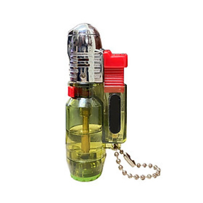 Vỏ Hột Quẹt Bật Lửa Khò Gas 1 Tia Kiêm Móc Hongbo Khóa Nhỏ Gọn Đẹp Độc Lạ - Dùng Gas Cao Cấp ( giao màu ngẫu nhiên )