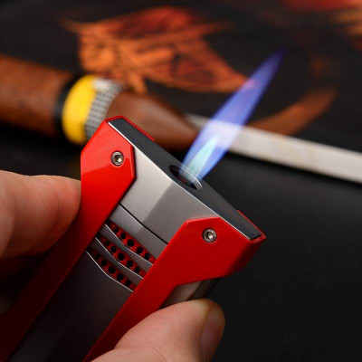 Vỏ Hột Quẹt Bật Lửa Khò 1 Tia  Y-134 Thiết Kế Đẹp Độc Lạ Nhiều Màu Lửa Khò Mạnh Mẽ - Dùng Gas Cao Cấp