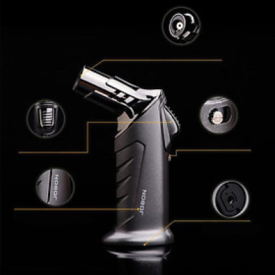 Vỏ Hột Quẹt Bật Lửa Khò Gas 1 Tia Để Bàn Jobon ZB-313A Thiết Kế Đẹp Độc Lạ Tiện Lợi - Giao Màu Ngẫu Nhiên