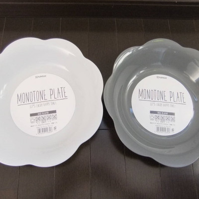 Tô nhựa Nakaya Monotone Plate size Ø278mm (Giao màu ngẫu nhiên) - Hàng nội địa Nhật Bản nhập khẩu chính hãng