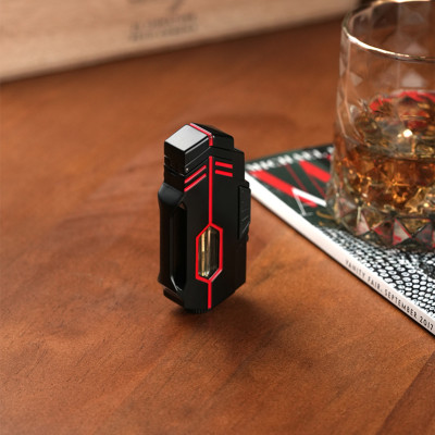 Vỏ Hột Quẹt Bật Lửa Gas  COB-160 Khò 2 Tia Mạnh Mẽ Nhìn Rõ Lượng Gas - Nhiều Màu