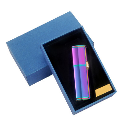 Vỏ Hột Quẹt Bật Lửa Khò 3 Tia Jobon ZB-307 Khóa Ngang Xoay Cực Đẹp Thiết Kế Hiện Đại Nhỏ Gọn Tiện Lợi Lửa Khò Mạnh Mẽ - Dùng Gas Đá