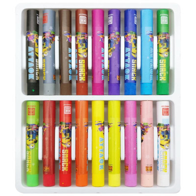 Hộp 18 Bút Sáp Dầu Minions - Hồng Hà 8132