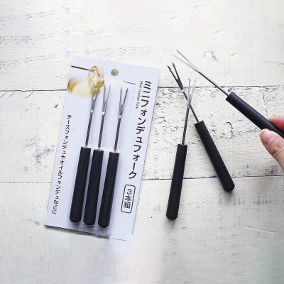 Set 03 chiếc nĩa ăn mini Echo 190mm - Hàng Nội Địa Nhật Bản