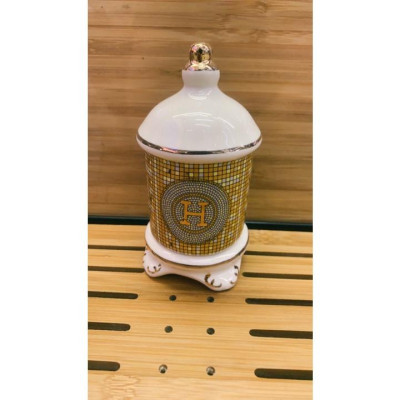 LỌ ĐỰNG TĂM SỨ CÁO CẤP HỌA TIẾT TÂN CỔ ĐIỂN PHONG CÁCH CHÂU ÂU SANG TRỌNG TẮNG HỌA TIẾT