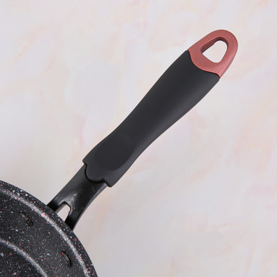 Chảo nhôm chống dính vân đá đáy từ 20 cm Kangaroo KG661XS - Hàng chính hãng