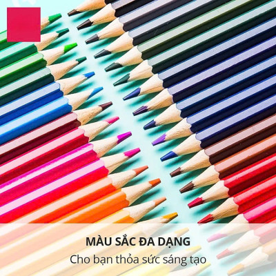 Bút chì màu chuyên nghiệp dạng cốc 24 MÀU Kèm Gọt
