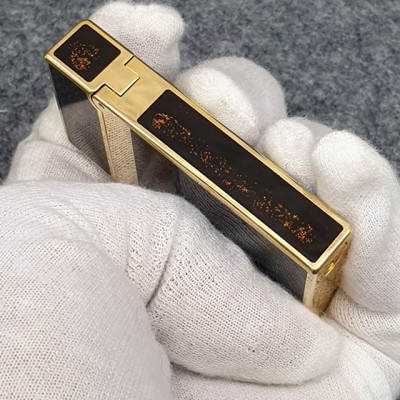 Vỏ Hột Quẹt Bật Lửa Upon Gas Đá D166V Họa Tiết Sơn Mài Kim Tuyến Đẹp Độc Lạ - Dùng Gas Đá Cao Cấp