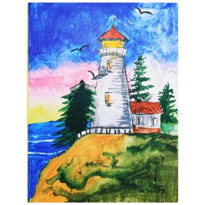 Tập Học Sinh Thiên Nhiên Trong Mắt Em - 4 Ô Ly - 96 Trang 100gsm - The Sun