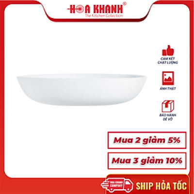 Đĩa Sâu Thủy Tinh Luminarc Shells 20cm cường lực kháng vỡ - 1 cái - Q1663