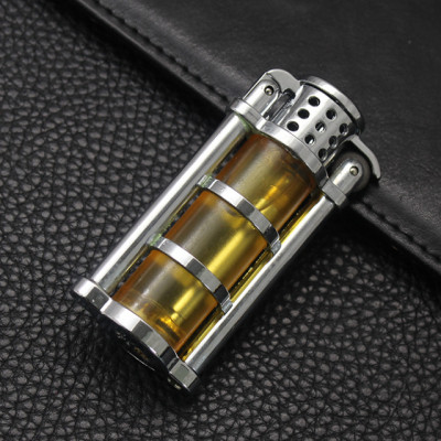 Vỏ Hột Quẹt Bật Lửa Gas Đá BC-21D Thiết Kế Lộ Thiên Đẹp Độc Lạ - Nhiều Màu