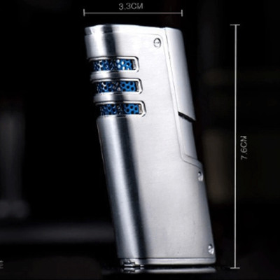 Vỏ Hột Quẹt Bật Lửa Khò Gas 3 Tia Jobon ZB-561 thiết kế đẹp độc lạ - dùng gas cao cấp