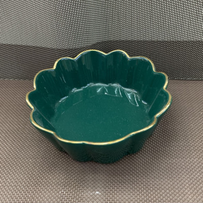 Bát trộn hoa quả, salad sứ xanh cổ vịt - anth601