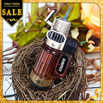 Vỏ Hột Quẹt Bật Lửa Khò 1 Tia Cực Mạnh Chunfa Đẹp Độc Lạ