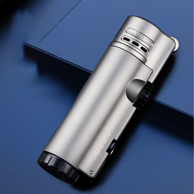 Vỏ Hột Quẹt Bật Lửa Gas Đá Jobon ZB-321 Khò 4 Tia Cực Mạnh Kèm Đục - Nhiều Màu