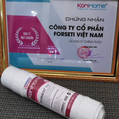 Lõi lọc nước Sediment KoriHome dành cho máy lọc nước tích hợp nóng lạnh - Hàng Chính Hãng