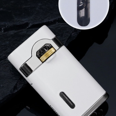 Vỏ Hột Quẹt Bật Lửa Gas Khè 1 Tia Jobon ZB-8003 Bánh Xe Kép Đánh Lửa Cực Nhạy