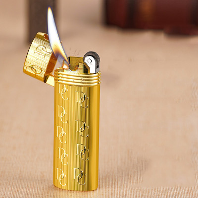 Hột Quẹt Bật Lửa Gas Đá XF4101 Lửa Chéo Châm T,,ẩu, Châm Điếu Cày Cực Tiện Lợi - Nhiều Màu