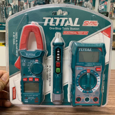 BỘ 3 DỤNG CỤ KIỂM TRA ĐIỆN TOTAL TMT43028 - HÀNG CHÍNH HÃNG