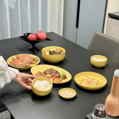 Set bát 10 món Staub màu vàng citron Hàng chính  hãng