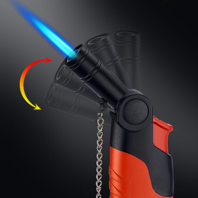 Vỏ Hột Quẹt Bật Lửa Khò Mỏ Vịt Xoay 1 Tia MF256 Thiết Kế Nhỏ Gọn Độc Lạ Lửa Khò Mạnh Mẽ - Dùng Gas Cao Cấp