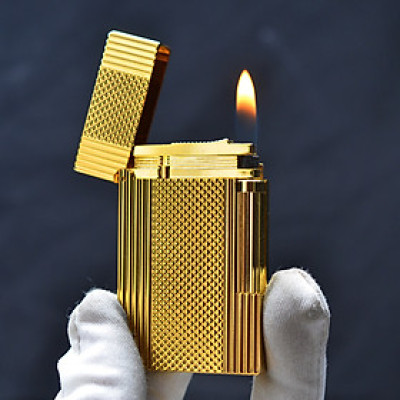 Vỏ Hột Quẹt Bật Lửa Upon Gas Đá D148V Họa Tiết Kẻ Dọc Đẹp Độc Lạ - Dùng Gas Đá Cao Cấp