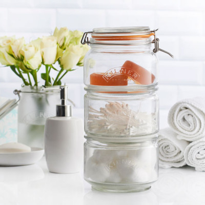 Kilner - Bộ hũ thủy tinh - 3 cái
