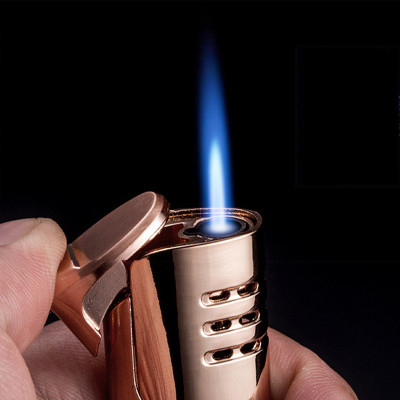 Vỏ Hột Quẹt Bật Lửa Gas Jobon ZB-985 Khò 1 tia cực mạnh thiết kế nhỏ gọn - giao màu ngẫu nhiên