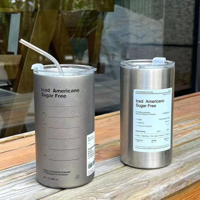 [XẢ LỖ] Cốc giữ nhiệt inox 304 cao cấp có gioăng chống tràn hiệu quả, kèm ống hút inox chống gỉ an toàn cho sức khỏe - Bình giữ nhiệt kiểu mới 2023 - Hàng chính hãng