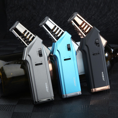 Vỏ Hột Quẹt Bật Lửa Khò 1 Tia Mạnh Mẽ Jobon ZB583 Thiết Kế Đẹp Độc Lạ - Dùng Gas Cao Cấp