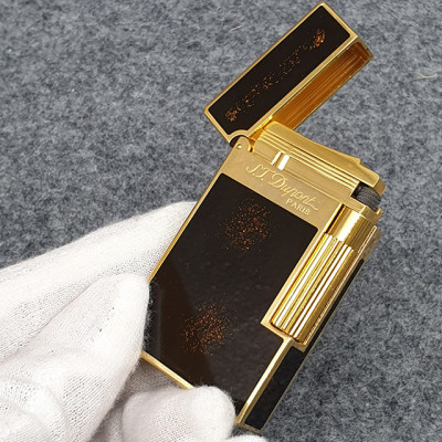 Vỏ Hột Quẹt Bật Lửa Upon Gas Đá D166V Họa Tiết Sơn Mài Kim Tuyến Đẹp Độc Lạ - Dùng Gas Đá Cao Cấp