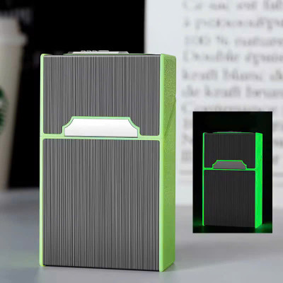 Hộp Đựng Nguyên Bao Kèm Bật Lửa Sạc Điện Hồng Ngoại – Sang Trọng, Độc Đáo, Tiện Lợi