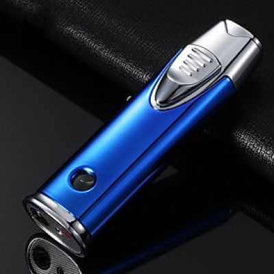 Vỏ Hột Quẹt Bật Lửa Khò 2 Tia Jobon 980 Thiết Kế Nhỏ Gọn Độc Lạ Lửa Khò Mạnh Mẽ - Dùng Gas Cao Cấp