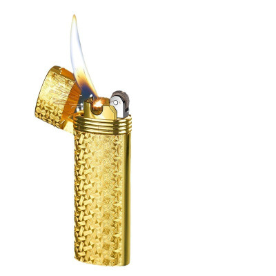 Hột Quẹt Bật Lửa Gas Đá XF4101 Lửa Chéo Châm T,,ẩu, Châm Điếu Cày Cực Tiện Lợi - Nhiều Màu