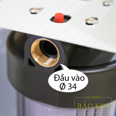 Bộ lọc nước 3 giai đoạn tiêu chuẩn 20 inch Bigblue YH20B3X - Hàng chính hãng