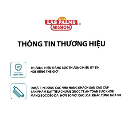 Màng Bọc Thực Phẩm PVC Laspalms MBTP00006163 - 30cmx150m - màu đỏ