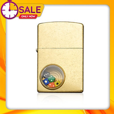 Vỏ Hột Quẹt Bật Lửa Xăng Đá Zorro Z91730 Xúc Xắc Đẹp Độc Lạ - Dùng Xăng Bấc Đá Cao Cấp