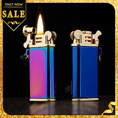 Vỏ Hột Quẹt Bật Lửa Xăng Đá Chief CF205 Thiết Kế Đẹp Độc Lạ 3 Màu Sang Trọng - Dùng Xăng Bấc Đá Cao Cấp