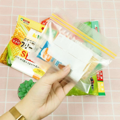 Combo 02 Set túi Zip bảo quản thực phẩm - Nội địa Nhật Bản