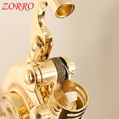 Vỏ Hột Quẹt Bật Lửa Xăng Đá Zorro Z620-106 Họa Tiết Vòng Xoay Roulette Kỳ Lân Cực Đẹp