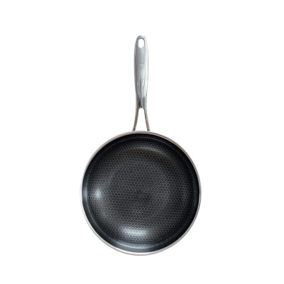 Chảo Chống Dính Bếp Từ Cào Không Xước Kims Cook Hàn Quốc inox 304 - 20cm/22cm/24cm/26cm/28cm/30cm/32cm - tặng 1 nắp kính Fivestar