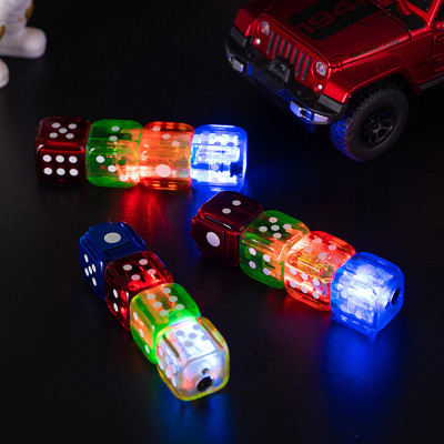 Vỏ Hột Quẹt Bật Lửa Khè Gas N-111 Hình 4 Viên Xúc Xắc Xí Ngầu Lộ Thiên Khò 1 Tia Xanh Cực Đẹp