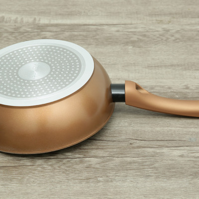 Chảo nhôm chống dính đáy từ 24 cm Visions VS-WP24-AB/JP - hàng chính hãng( Chỉ giao HCM)