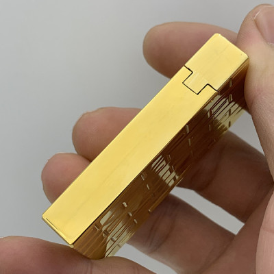 Vỏ Hột Quẹt Bật Lửa Upon D52V Họa Tiết Hình Đốt Trúc - Dùng Ga Đá Cao Cấp