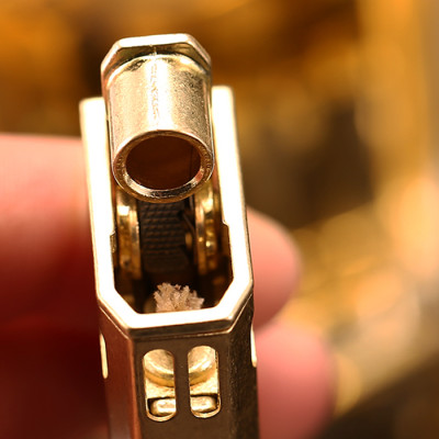 Vỏ Hộp Quẹt Bật Lửa xăng đá Honest BCZ-474 thiết kế đẹp độc lạ - dùng xăng bấc đá cao cấp