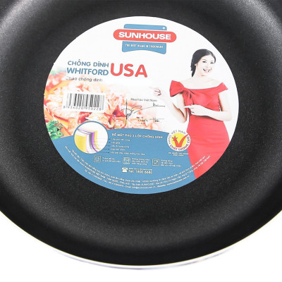 Chảo Tròn Chống Dính Sunhouse CT 20